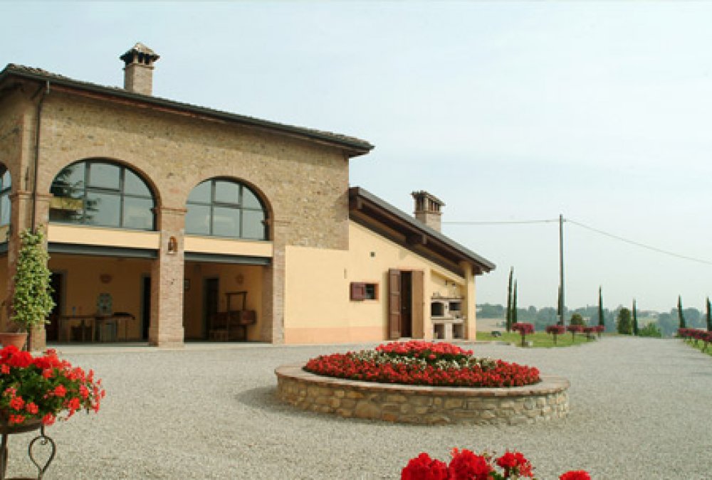Il cortile di Ca' Berti