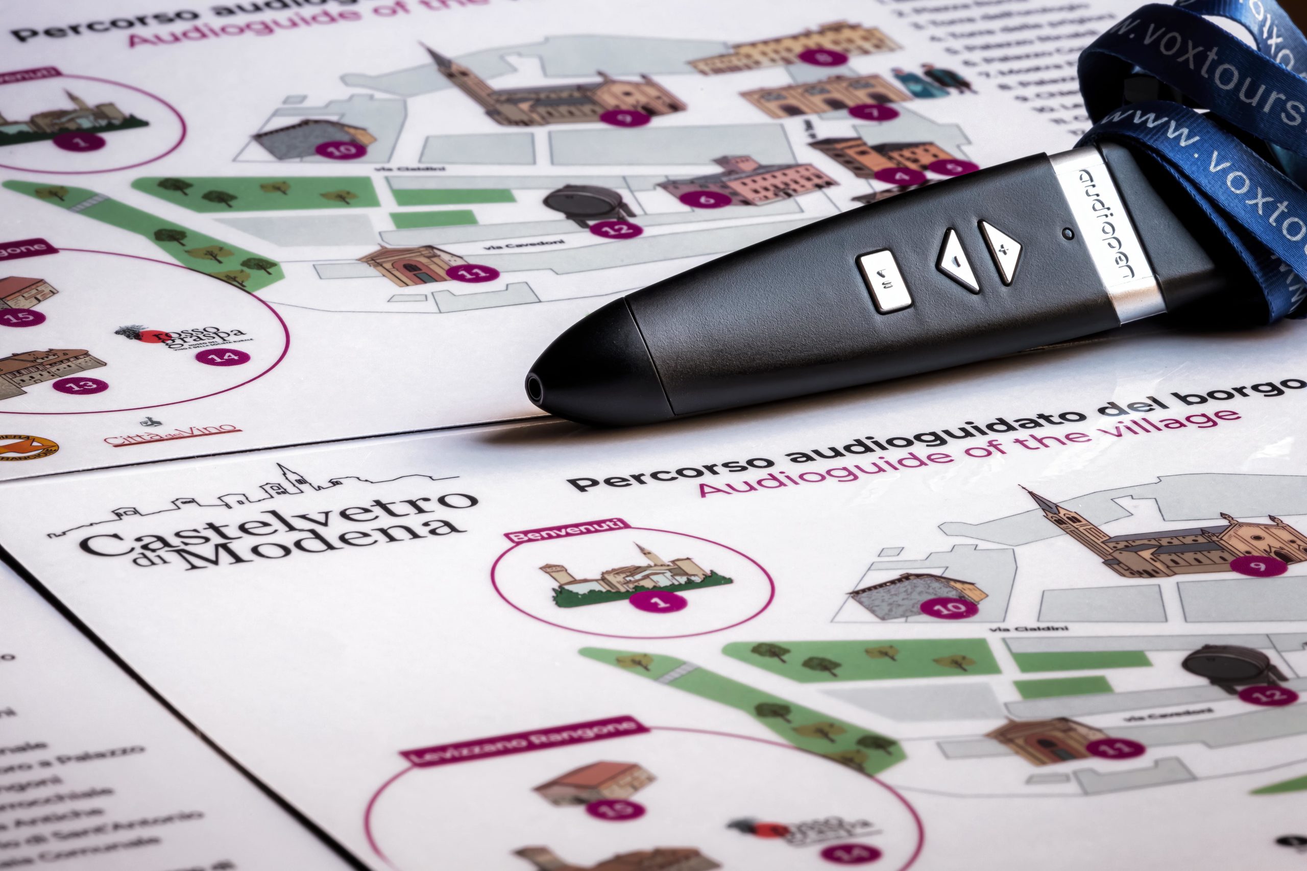 AudioPen: Visita guidata del borgo in autonomia